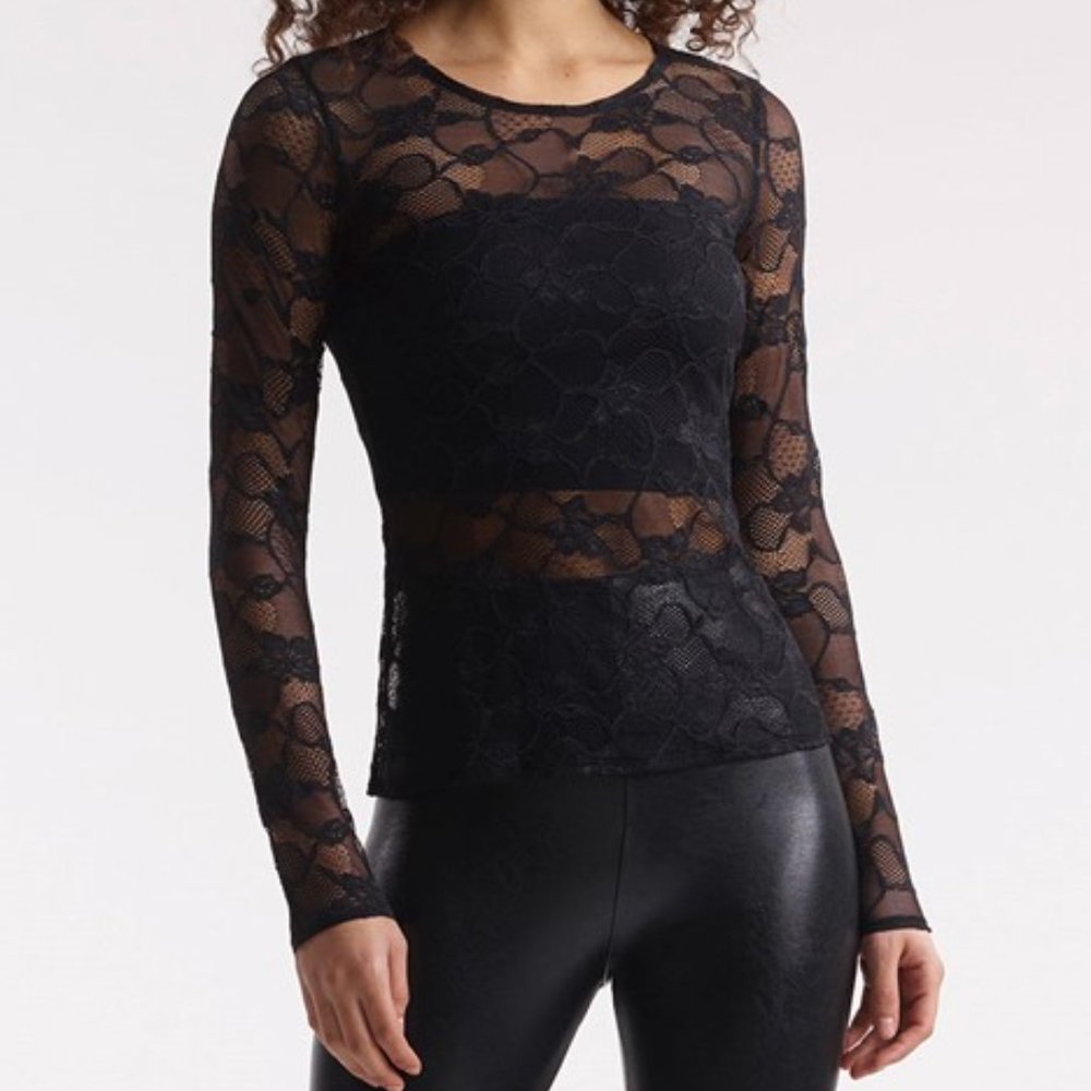 Commando Floral Lace Long Sleeved Tee